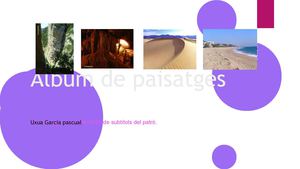 Àlbum de paisatges - Uxua Garcia
