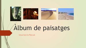 Àlbum de Paisatges - Uxua Garcia