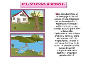 Cuento El Arbol Viejo