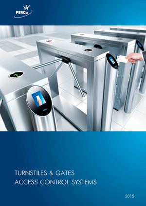 PERCo Turnstiles and Access Control Systems Catalogue