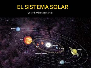 El Sistama Solar