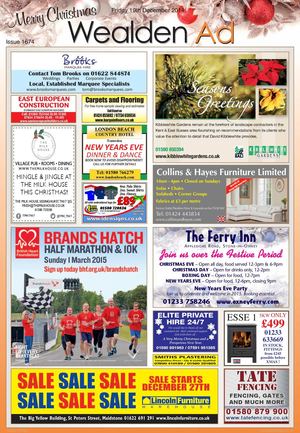 Wealden Advertiser 19/12/2014