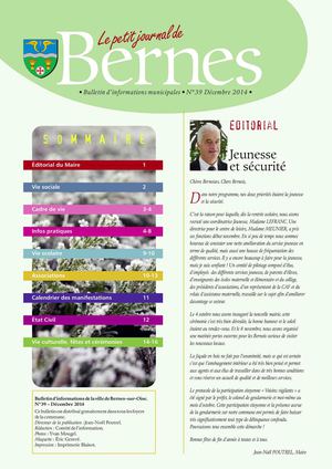 PETIT JOURNAL BERNES n°39