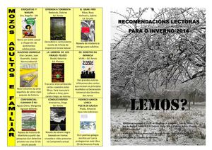 RECOMENDACIÓNS LECTORAS INVERNO 2014