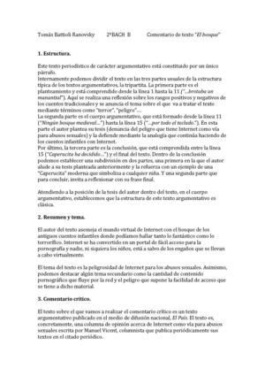 El Bosque Tomás Battiolli