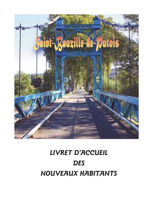 Nouveaux habitants Saint Bauzille de Putois 2014