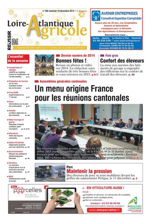 Loire-Atlantique Agricole n°368 du 19 12 2014