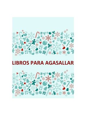 Libros Para Agasallar 2014