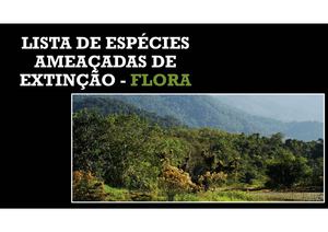 Lista De Espécies Ameaçadas De Extinção Flora