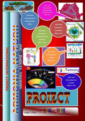 Armonia Naturii Armonia Luminii Ediţia A Vi