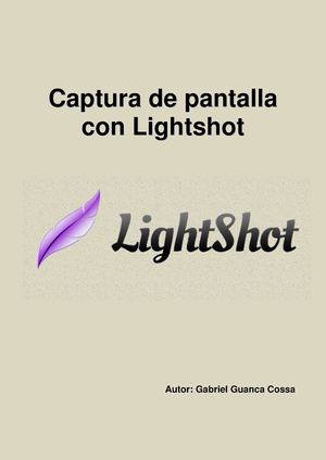 Captura De Pantalla Con Lightshot