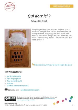 Qui Dort Ici De Greef