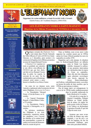 Bulletin N°23 Février 2012