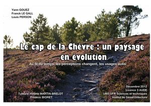 Le paysage du Cap De La Chèvre, CROZON