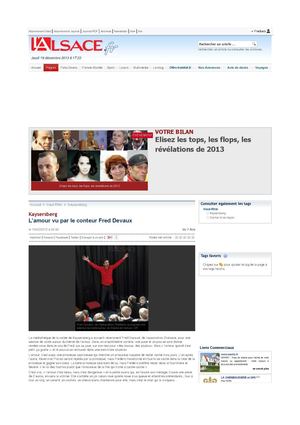 Kaysersberg | L’amour Vu Par Le Conteur Fred Devaux