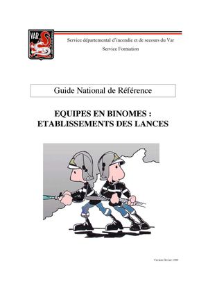 INC1 GNR ETABLISSEMENTS Sdis83