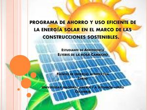 Cartilla Didactica De Energia Solar