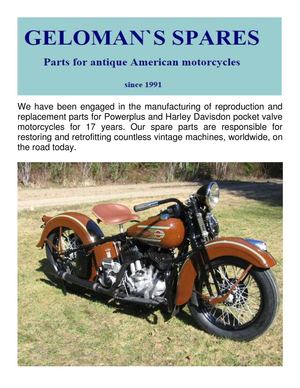 GELOMAN Antique Motorcycles : Henderson Motorcycles