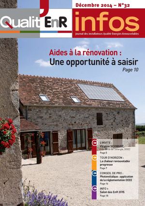 Qualit'EnR Infos n°32 - Décembre 2014