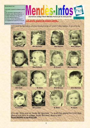 Mendès Infos n°5 (septembre 2012)