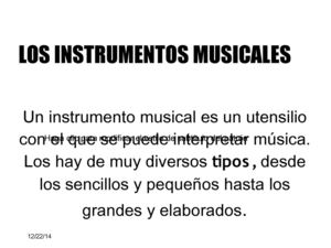 Instrumentos Musicales