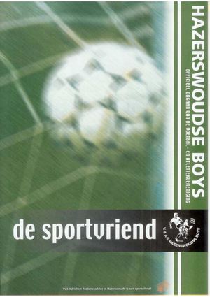 Sportvriend 2009-2010 (1) - Oktober 2009