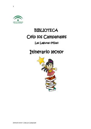 Itinerario Lector 2014-15