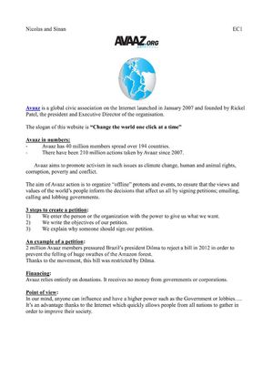 Crowdsourcing websites - Groupwork