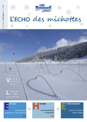Echo Des Michottes N°9 - Hiver 2014 Les Rousses
