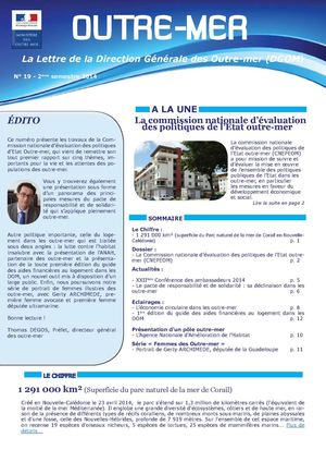 Calaméo - Outre-mer, lettre de la DGOM N°19