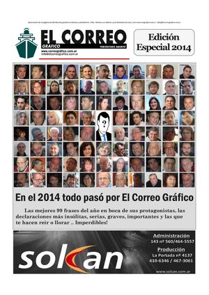 El Correo Gráfico - martes 23 de diciembre de 2014 - año 1 número 19