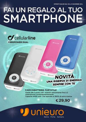 Volantino Unieuro Spec dal 16 al 31 dicembre 2014