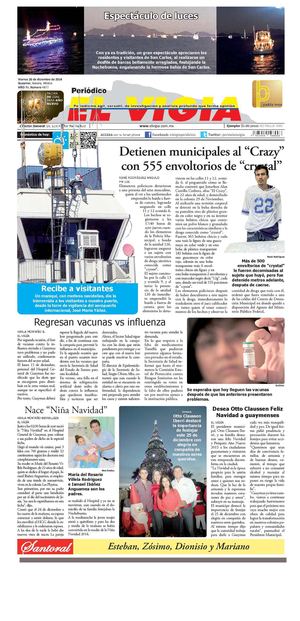 26 de diciembre del 2014