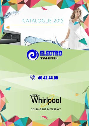 Electro Tahiti - Catalogue 2015