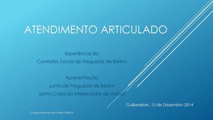 Apresentação Atendimento Articulado Final