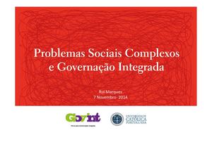 Problemas Complexos E Govint
