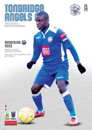 Tonbridge Angels Fc V Met Police 13 12 14