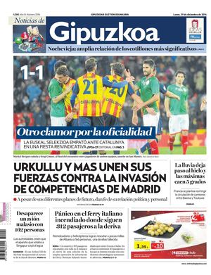 Noticias de Gipuzkoa 20141229