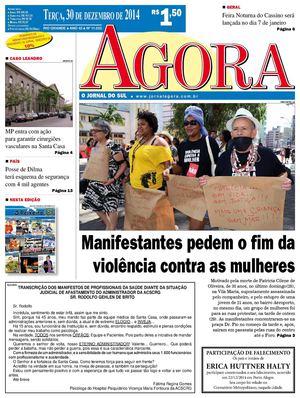 Jornal Agora - Edição 11033- 30 de dezembro de 2014