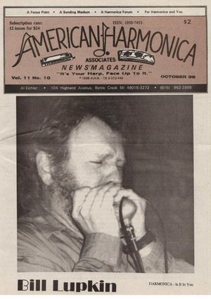 Bill Lupkin - Burnin The Candle At Six Ends - AHN 11101998