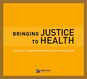 Bringing Justice to Health