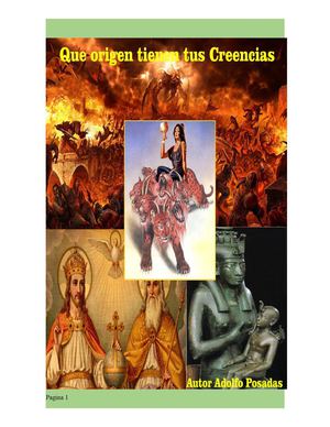 Que Origen Tienen Mis Creencias