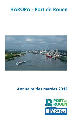 Annuaire des Marées 2015