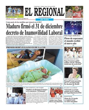 El Regional del Zulia 02 01 2015