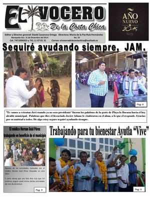 Ejemplar No 53 El Vocero de la Costa Chica