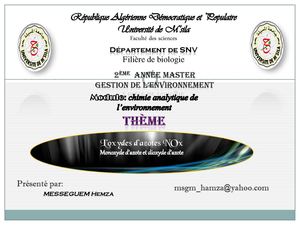 NOx le minimum a savoir