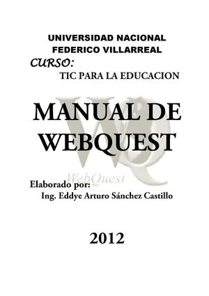 Manual De Webquest