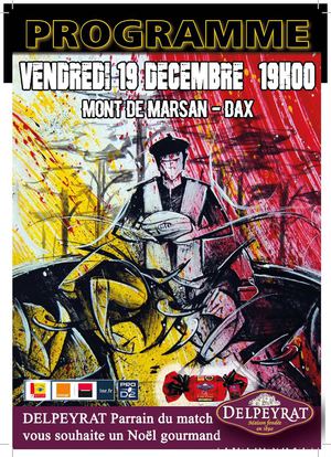 PROGRAMME DE MATCH SMR vs USDAX 19/12/2004