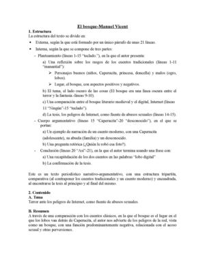 El Bosque -  Lorena Calvente Roldán