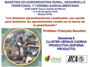 Clusters Versus Cadena Productiva